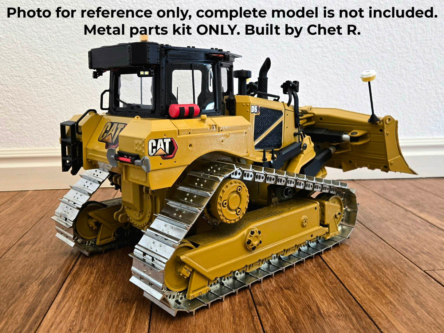 Kitten XE6 Bulldozer Steel Plate Set - Burnie222's 3D Printed 1/14 Model