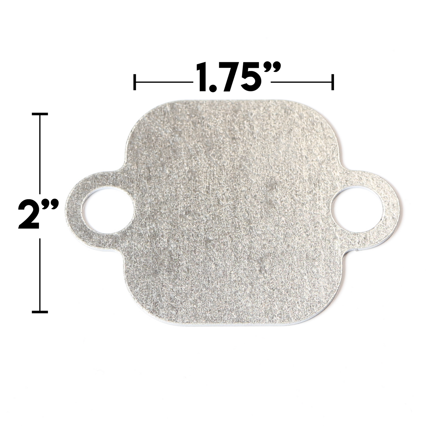 Small Block Ford Exhaust Block-Off Plate Set