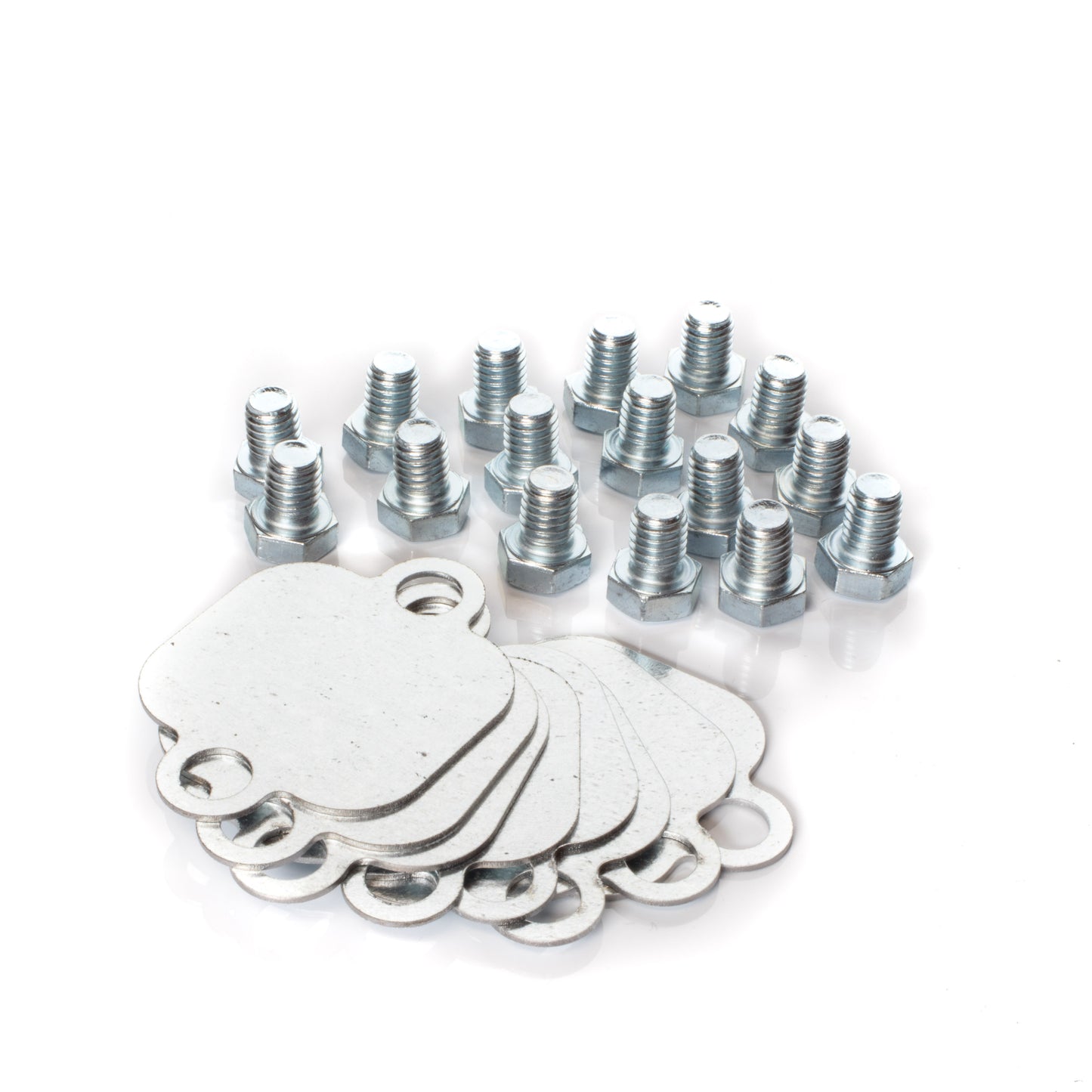 Small Block Ford Exhaust Block-Off Plate Set