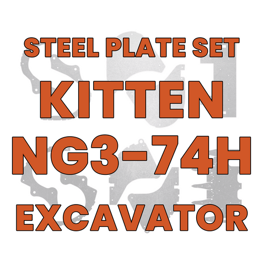 Kitten 374 NG3-74H Add-On Buckets - Burnie222's 3D Printed 1/14 Model