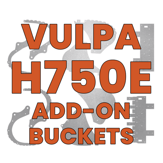 Vulpa H750E Add-On Buckets - Burnie222's 3D Printed 1/14 Model