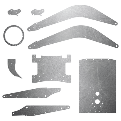 Harmony 670 Excavator Steel Plate Set - Lukas_Cajkar's 3D Printed 1/14 Model