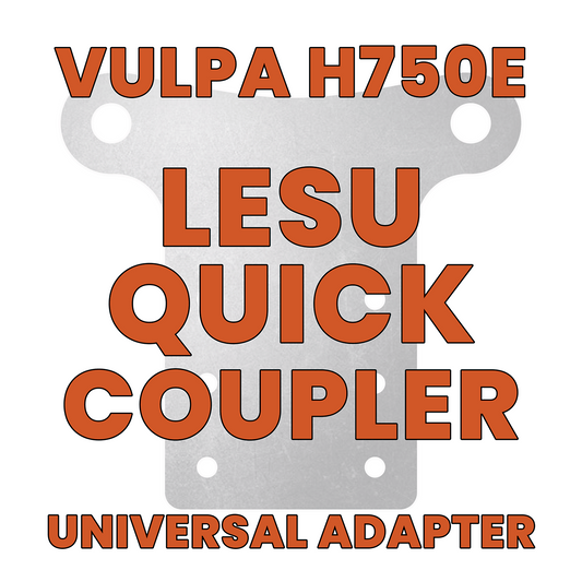 Lesu Quick Coupler Universal Adapter Plates Fits Vulpa H750E