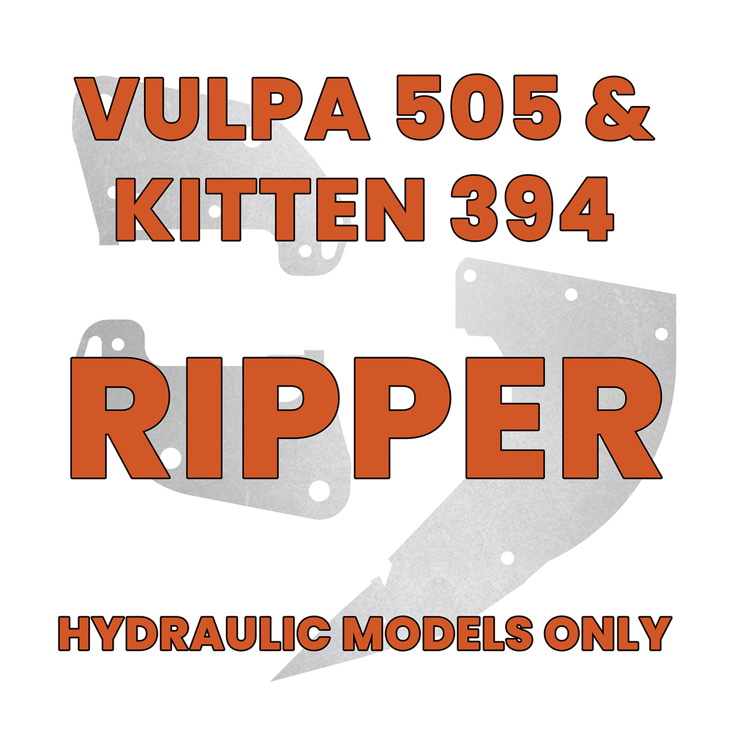 Vulpa 505 & Kitten 394 Ripper Accessory - Burnie222's 3D Printed 1/14 Model