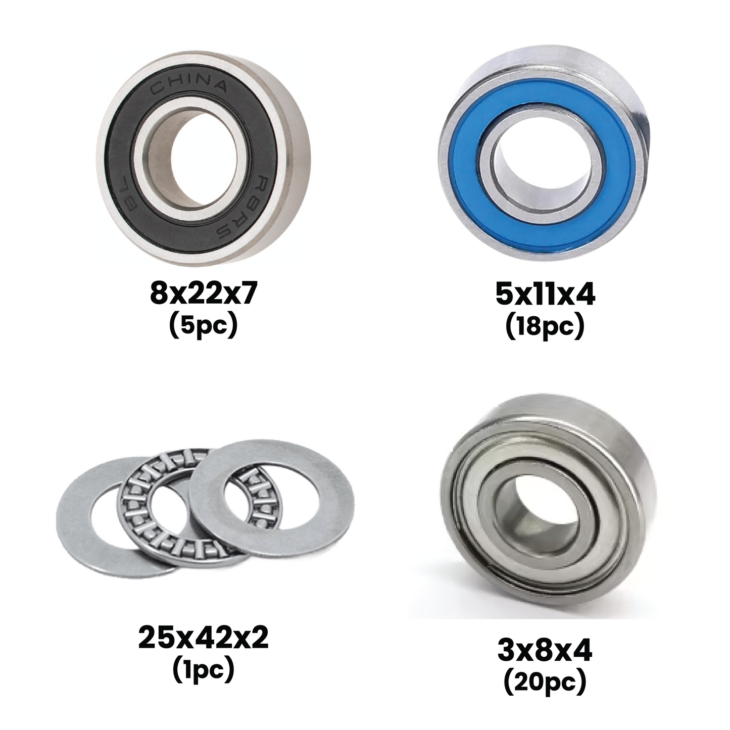 Vulpa 4G Bearing Kit
