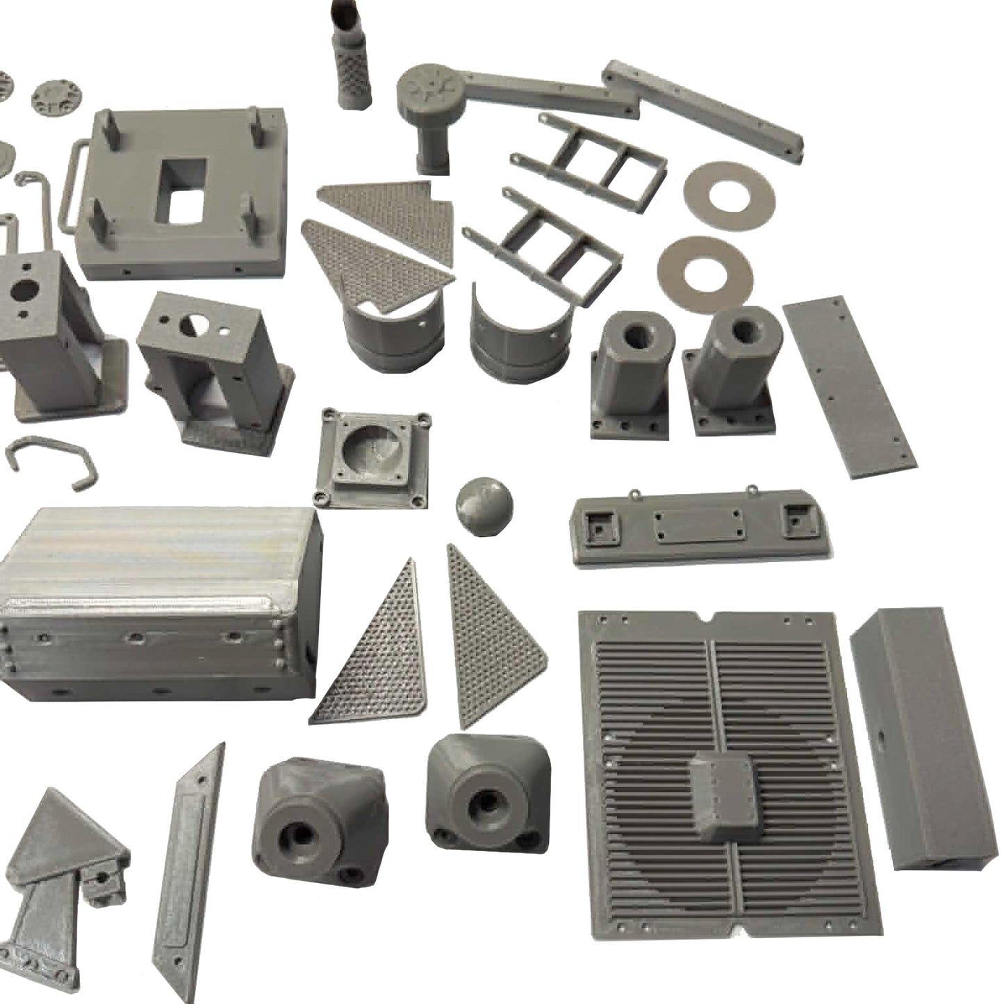 Kitten XE6 Dozer SU Blade Conversion 3D PRINTED Parts Set - Burnie222's 3D Printed 1/14 Model