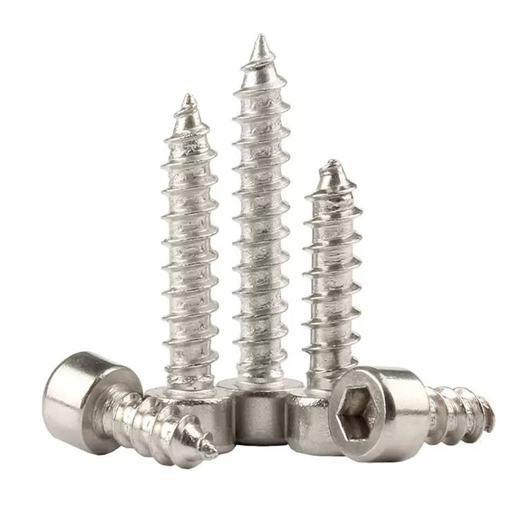 M2 Socket Head Self Tapping Screws - Stainless A2