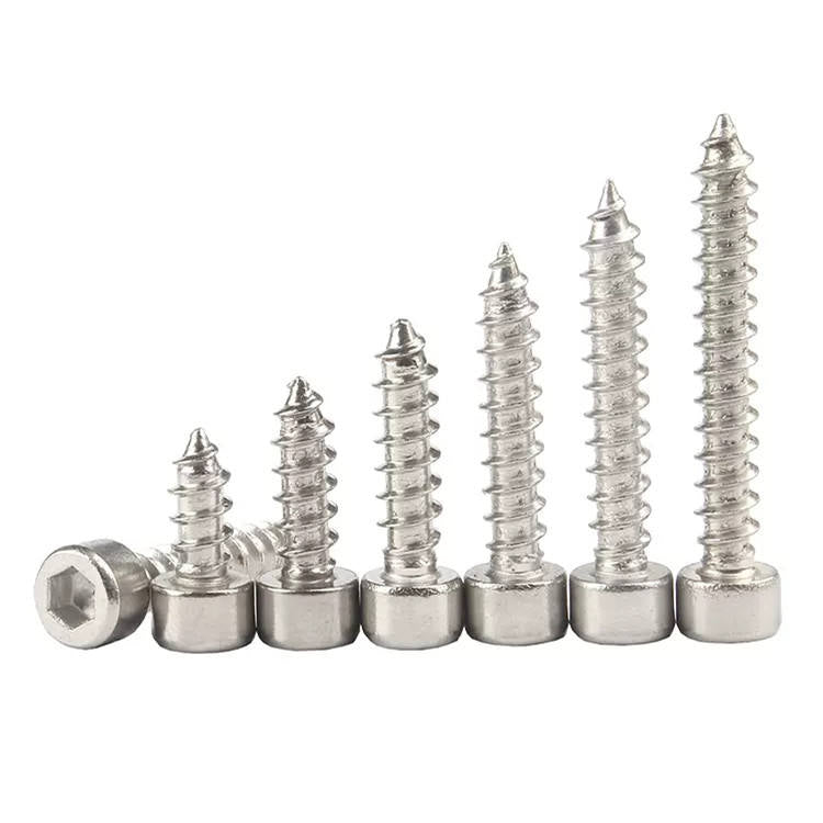 M2 Socket Head Self Tapping Screws - Stainless A2