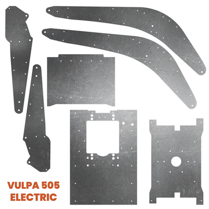 Vulpa 505 Excavator Steel Plate Set - Burnie222's 3D Printed 1/14 Model