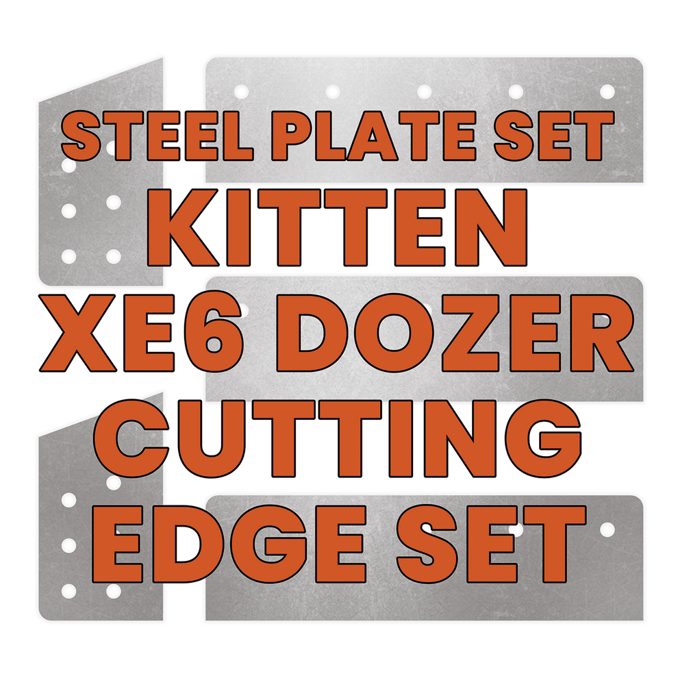 Kitten XE6 Bulldozer Standard Blade Cutting Edge Set - Burnie222's 3D ...